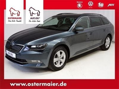 Gebraucht Skoda Superb Ambition 150 PS (110 kW) 2016 Grau metallic Kombi