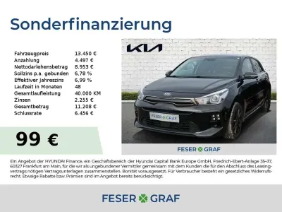 Gebraucht Kia Rio GT-Line 120 PS (88 kW) 2019 Auroraschwarz Limousine