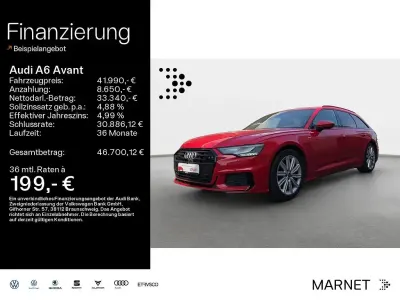 Gebraucht Audi A6 Sport 340 PS (250 kW) 2022 Tangorot metallic Kombi