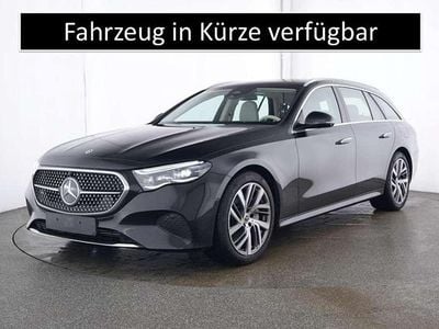 Metalliclack obsidianschwarz Gebraucht 2024 Mercedes E300 Advanced Plus Kombi | 48.790 € (Superpreis)