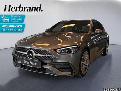 Gebraucht Mercedes C300 AMG 265 PS (194 kW) 2025 Metalliclack selenitgrau Kombi