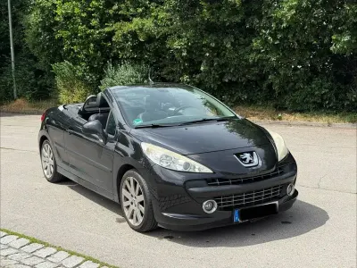 Gebraucht Peugeot 207 CC 150 PS (110 kW) 2007 Schwarz Cabrio