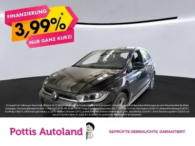 Gebraucht VW Polo R-line 110 PS (80 kW) 2022 Schwarz Kleinwagen