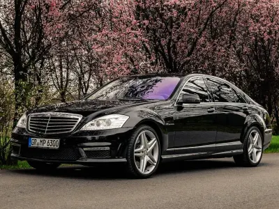 Brugt Mercedes S63 AMG AMG 544 HK (400 kW) 2012 Sort Sedan