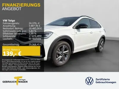 Brugt VW Taigo R-line 150 HK (110 kW) 2025 Hvid SUV