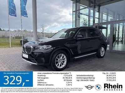 Usata BMW X3 Sport Line 184 CV (135 kW) 2022 Nero SUV