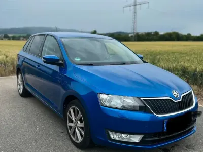 Gebraucht Skoda Rapid 90 PS (66 kW) 2016 Blau Kleinwagen