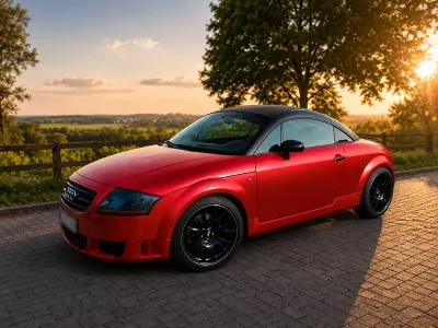 Gebraucht Audi TT S-Line 225 PS (165 kW) 2001 Rot Coupé