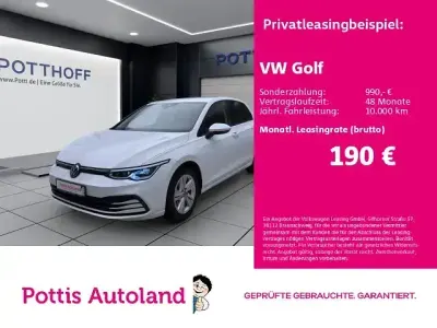 Gebraucht VW Golf VIII Life 150 PS (110 kW) 2023 Pure white Limousine
