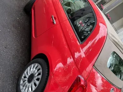 Occasion Fiat 500C Lounge 69 PK (50 kW) 2018 Rood Cabriolet