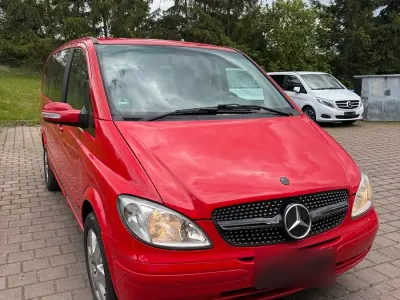 Gebraucht Mercedes Viano 204 PS (150 kW) 2006 Rot Van / Kleinbus