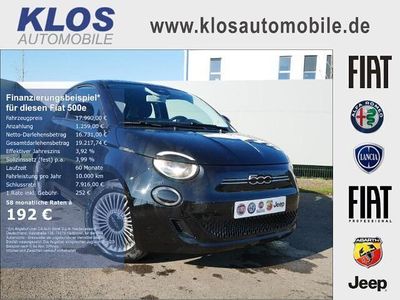 Gebraucht Fiat 500e Icon 70 kW (96 PS) 2022 Schwarz Limousine