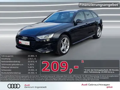 Gebraucht Audi A4 Advanced Plus 204 PS (150 kW) 2022 Schwarz Kombi