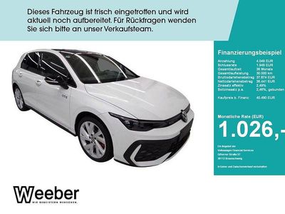 Gebraucht VW Golf VIII GTE 272 PS (200 kW) 2025 Oryxweiß perlmutteffekt (metallic) Limousine