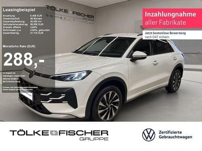 Gebraucht VW T-Roc Life 116 PS (85 kW) 2025 Weiß SUV