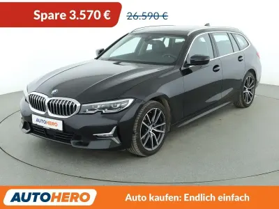 Używany BMW 320 Luxury Line 190 KM (139 kW) 2020 Czarny Kombi