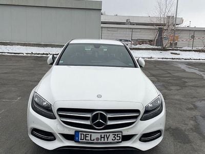 Weiß Gebraucht 2014 Mercedes C220 Limousine | 13.000 € (Guter Preis)
