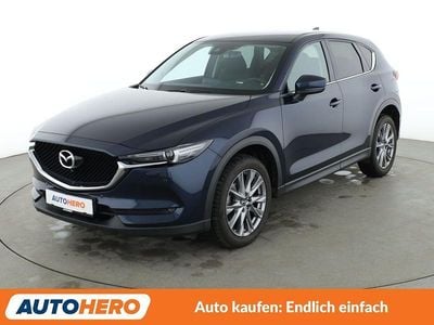 Gebraucht Mazda CX-5 Sports-Line 184 PS (135 kW) 2020 Blau SUV