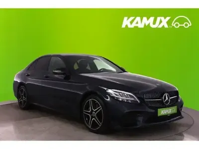 Brugt Mercedes C200 AMG line 184 HK (135 kW) 2020 Blå Sedan