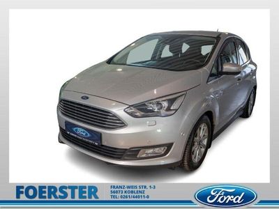 Gebraucht Ford C-MAX Titanium 150 PS (110 kW) 2019 Silber Van / Kleinbus