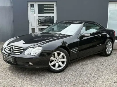 Gebraucht Mercedes SL500 306 PS (225 kW) 2002 Schwarz Cabrio