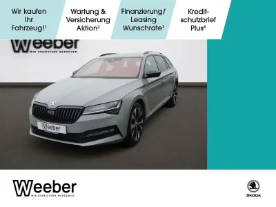 Gebraucht Skoda Superb SportLine 200 PS (147 kW) 2022 Steelgrau Kombi