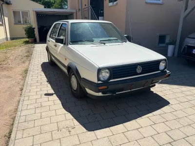 Gebraucht VW Golf III 69 PS (50 kW) 1992 Weiß Kleinwagen