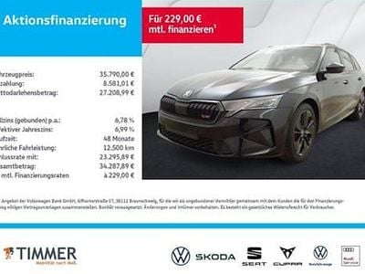Gebraucht Skoda Octavia RS 265 PS (194 kW) 2025 Schwarz Kombi