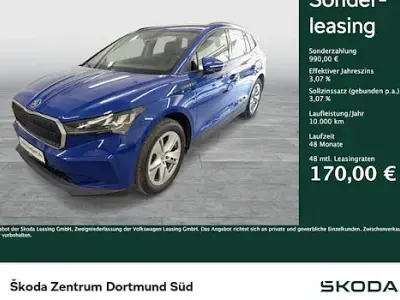 Używany Skoda Enyaq iV Loft 108 kW (148 KM) 2023 Niebieski SUV