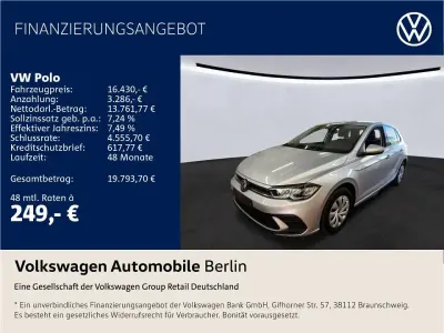 Gebraucht VW Polo Life 95 PS (69 kW) 2022 Reflexsilber metallic Kleinwagen