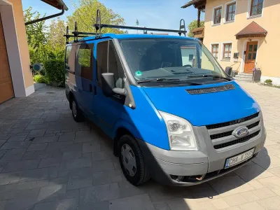 Używany Ford Transit 116 KM (85 kW) 2010 Niebieski Pickup
