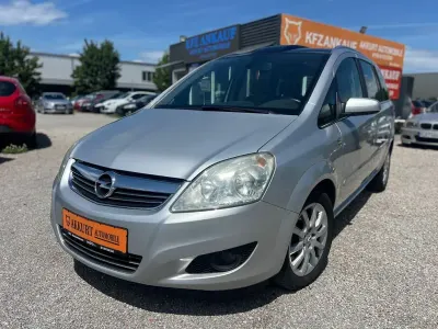 Gebraucht Opel Zafira Cosmo 150 PS (110 kW) 2008 Silber Van / Kleinbus