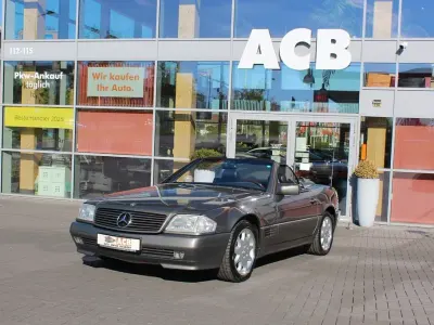 Brugt Mercedes SL320 231 HK (169 kW) 1994 Grå Cabriolet