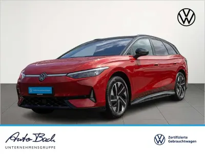 Gebraucht VW ID.7 GTX 250 kW (340 PS) 2025 Kings red metallic/schwarz Kombi
