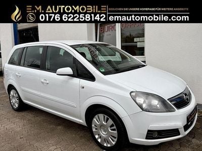 Gebraucht Opel Zafira Catch Me 105 PS (77 kW) 2007 Weiß Van / Kleinbus