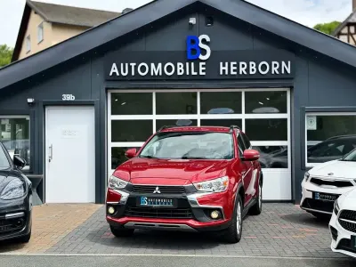 Używany Mitsubishi ASX Diamant Edition 150 KM (110 kW) 2016 Czerwony SUV