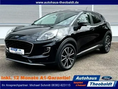 Gebraucht Ford Puma Titanium 125 PS (91 kW) 2021 Schwarz SUV