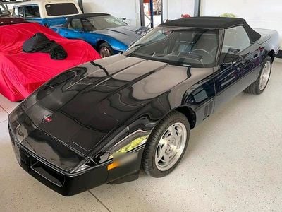 Second-hand Corvette C4 253 CP (186 kW) 1990 Negru Cabrio