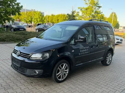 Gebraucht VW Caddy Comfortline 140 PS (102 kW) 2012 Schwarz Van / Kleinbus