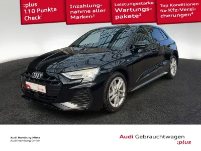 Używany Audi A3 S-Line 204 KM (150 kW) 2025 Czarny Sedan/Limuzyna