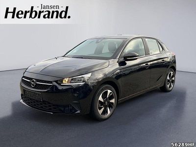 Gebraucht Opel Corsa-e Edition 100 kW (136 PS) 2022 Diamant schwarz/karbon schwarz Kleinwagen