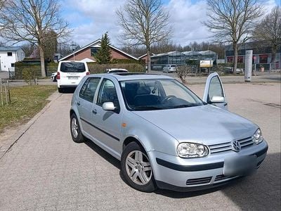 Gebraucht VW Golf IV 1998 Gelb Kleinwagen