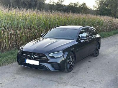 Usata Mercedes E300 AMG line 194 CV (142 kW) 2021 Nero Station wagon