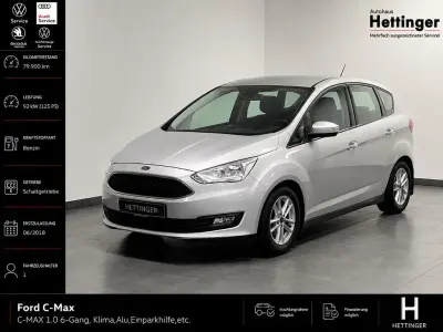 Gebraucht Ford C-MAX 125 PS (91 kW) 2018 Silber Van / Kleinbus