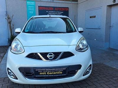 Gebraucht Nissan Micra Acenta 80 PS (58 kW) 2016 Weiß Kleinwagen