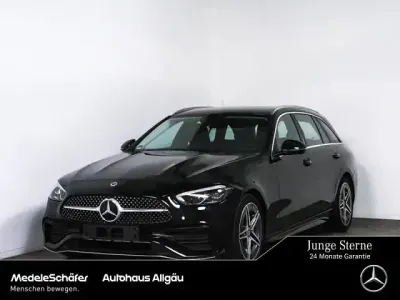 Gebraucht Mercedes C180 AMG 170 PS (125 kW) 2025 Lack obsidianschwarz Kombi