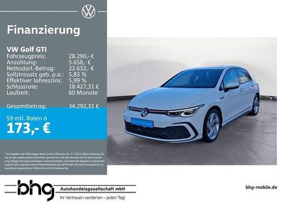 Gebraucht VW Golf VIII GTI 245 PS (180 kW) 2023 Weiß Limousine