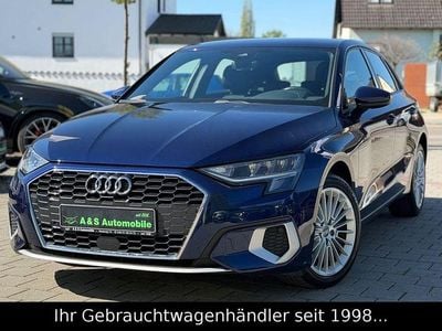 Usata Audi A3 Advanced 150 CV (110 kW) 2020 Blu Berlina