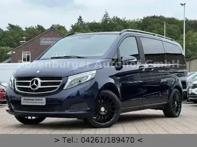 Gebraucht Mercedes V250 Avantgarde Edition 190 PS (139 kW) 2016 Blau Van / Kleinbus