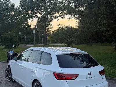 Gebraucht Seat Leon ST FR 184 PS (135 kW) 2017 Weiß Kombi